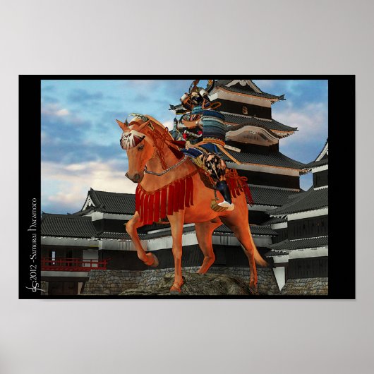 Samurai Hatamoto Poster (Voorkant)