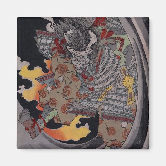 Samurai Hellfire Magneet (Voorkant)