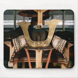 Samurai helm, midden 14e eeuw muismat