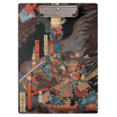 Samurai Hero Minamoto no Yorimitsu Klembord (Voorkant)