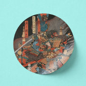 Samurai Hero Minamoto no Yorimitsu Ronde Sticker