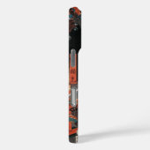 Samurai Hero Yorimitsu:  Woodblock Art Case-Mate iPhone Case (Achterkant / Rechts)