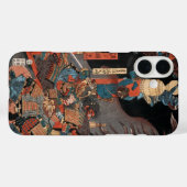 Samurai Hero Yorimitsu:  Woodblock Art Case-Mate iPhone Case (Achterkant (horizontaal))