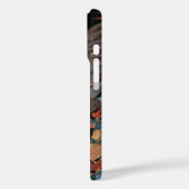 Samurai Hero Yorimitsu: Woodblock Art Case-Mate iPhone Case (Achterkant / Links)