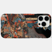 Samurai Hero Yorimitsu:  Woodblock Art Case-Mate iPhone Case (Achterkant (horizontaal))