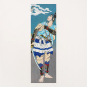 Samurai Holding a Katana, Tsukioka Yoshitoshi Yogamat (Voorkant)