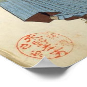 Samurai Holding Lantern Katana Ukiyo-e Poster (Hoek)