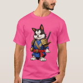 Samurai Hond vriend jongen T-shirt (Voorkant)