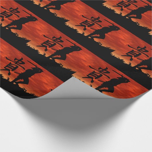 Samurai Honor Cadeaupapier (Hoek)