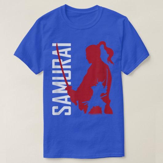 Samurai Honor Warrior uit Japan T-shirt (Design voorkant)