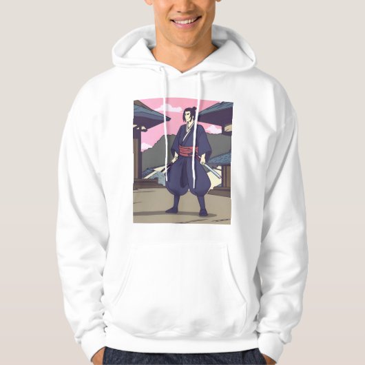 samurai hoodie (Voorkant)