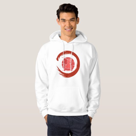 samurai hoodie (Voorkant volledig)