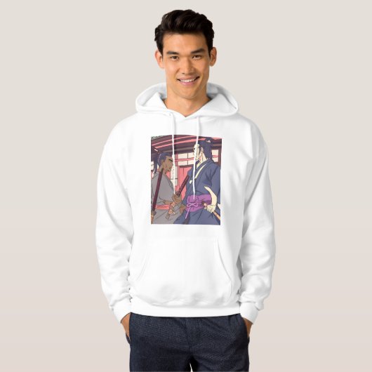 samurai hoodie (Voorkant volledig)