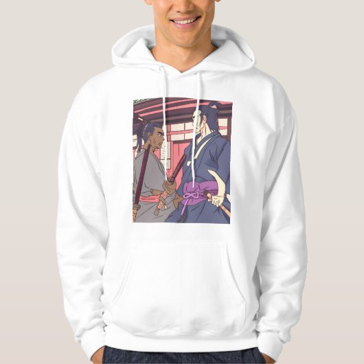 samurai hoodie (Voorkant)