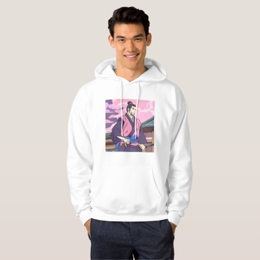samurai hoodie (Voorkant volledig)