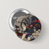Samurai II Buttonnen Ronde Button 5,7 Cm (Voorkant /achterkant)