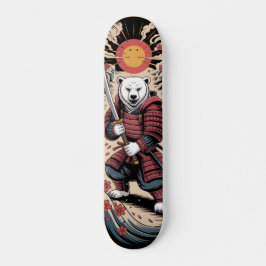 Samurai IJsbeer krijger Skateboard
