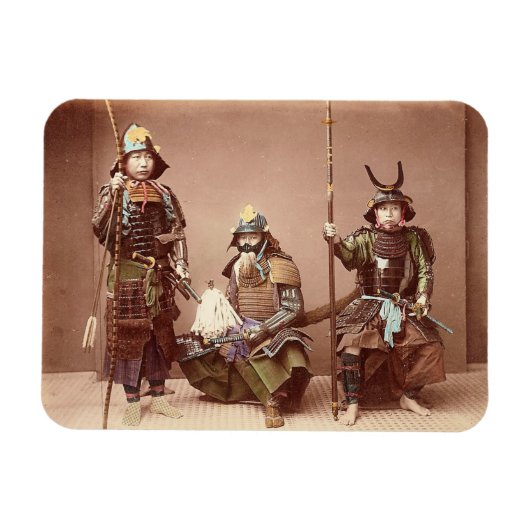 Samurai in Armor Magneet (Horizontaal)