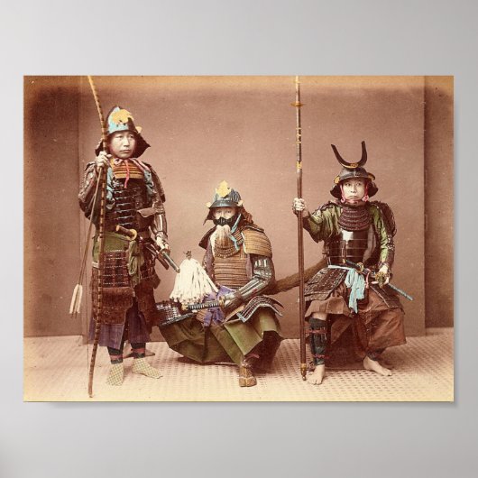 Samurai in Armor Poster (Voorkant)
