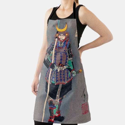 Samurai in Armor, Tsukioka Yoshitoshi Schort (Insitu)