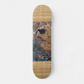 Samurai in Camouflage Skateboard (Voorkant)