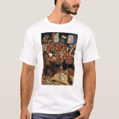 Samurai in Combat, ongeveer 1800's T-shirt (Voorkant)