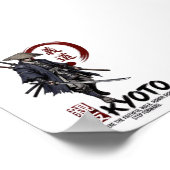 Samurai in Kyoto - Bushido Eer Muur Kunst Poster (Hoek)