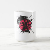 Samurai Ink Art Mug Koffiemok (Center)