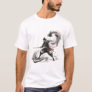 Samurai Inkt Storm T-shirt
