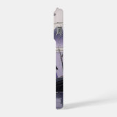 Samurai iPhone 15 Hoesje Mount Fuji Japanse Kunst Pro Case (Linkerkant)
