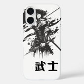 Samurai iPhone 16 Hoesje (Achterkant)
