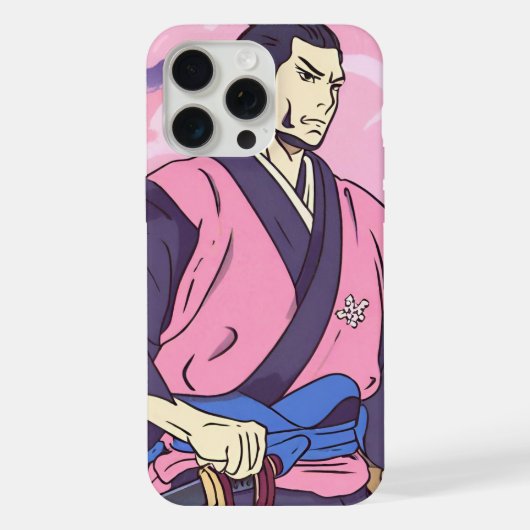 samurai iPhone hoesje (Achterkant)