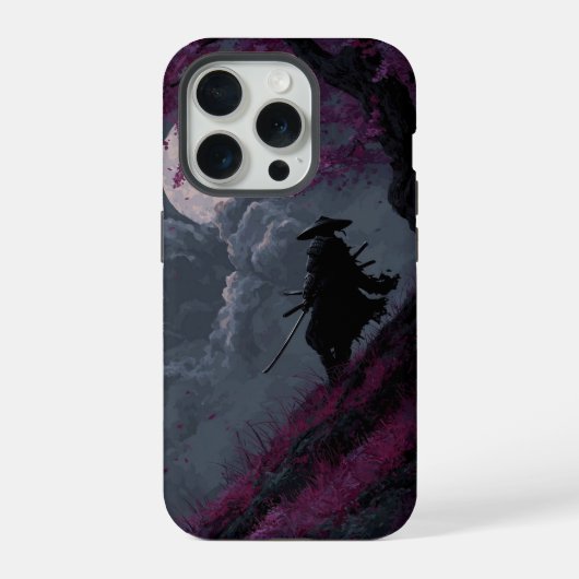 Samurai iPhone Hoesje (Achterkant)