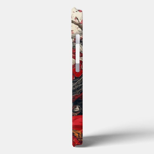 Samurai Iron Man: Crimson Shogun Armor Case (Achterkant / Links)