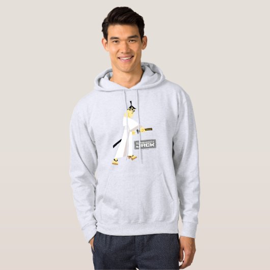 Samurai Jack Drawing Sword Hoodie (Voorkant volledig)