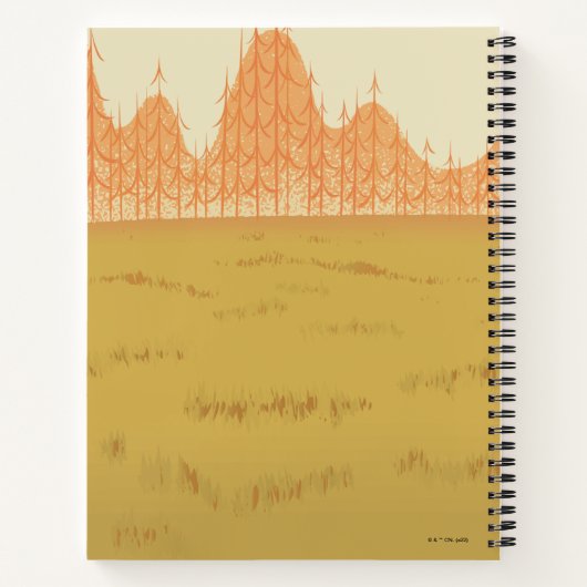 Samurai Jack Drawing Sword Notitieboek (Achterkant)