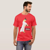 Samurai Jack Drawing Sword T-shirt (Voorkant volledig)