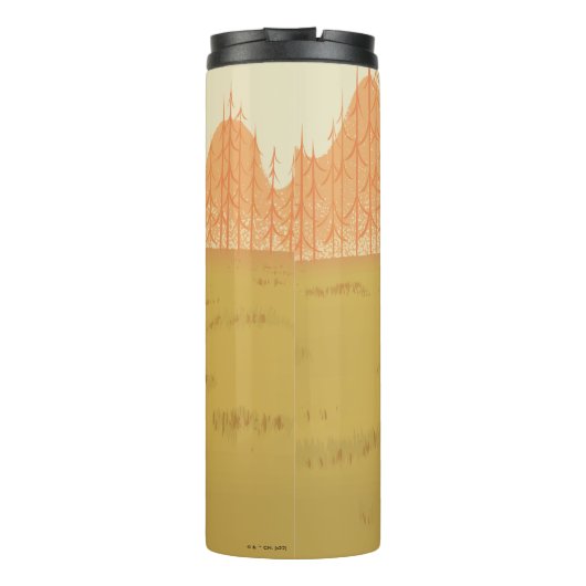 Samurai Jack Drawing Sword Thermosbeker (Achterkant)