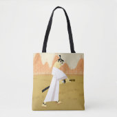 Samurai Jack Drawing Sword Tote Bag (Voorkant)
