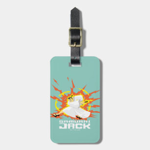 Samurai Jack Energy Graphic Bagagelabel