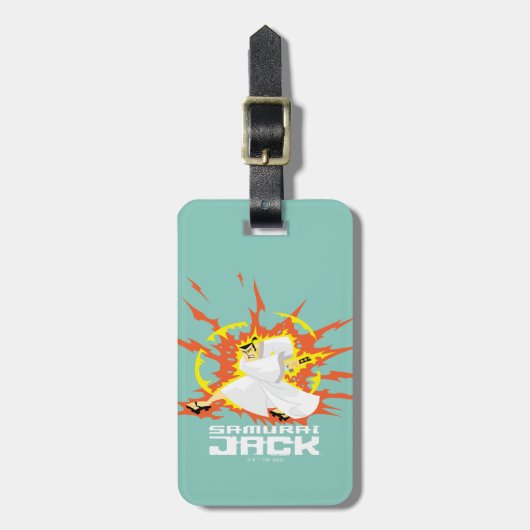 Samurai Jack Energy Graphic Bagagelabel (Voorkant verticaal)