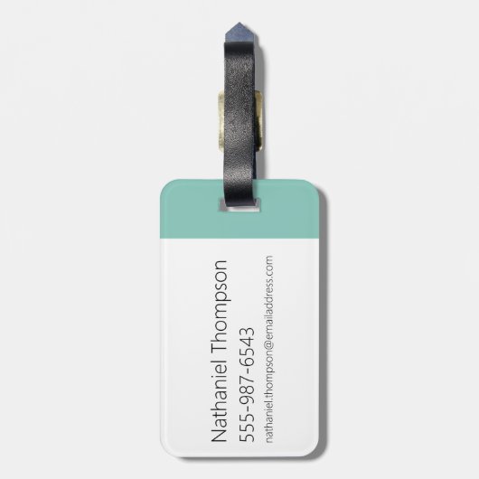 Samurai Jack Energy Graphic Bagagelabel (Achterkant verticaal)