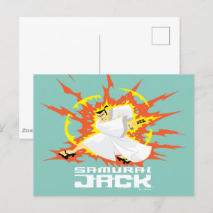 Samurai Jack Energy Graphic Briefkaart