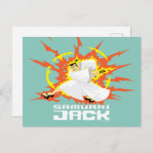 Samurai Jack Energy Graphic Briefkaart (Voorkant / Achterkant)