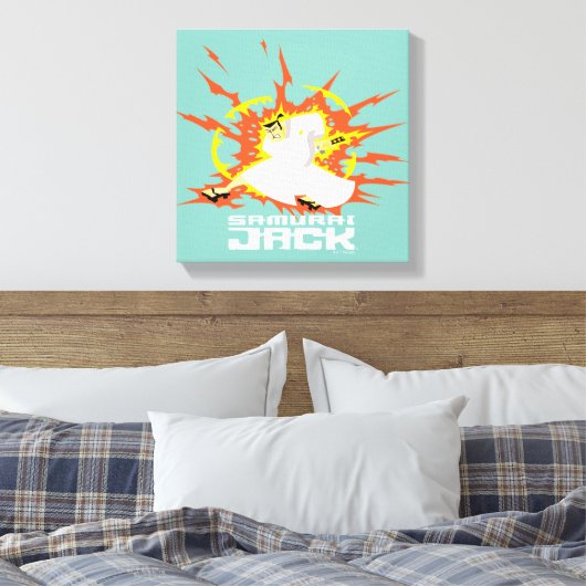 Samurai Jack Energy Graphic Canvas Afdruk (Insitu (Slaapkamer))