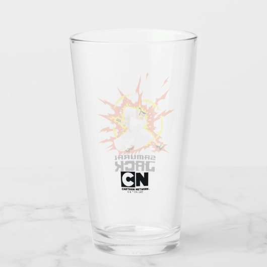 Samurai Jack Energy Graphic Glas (Achterkant)