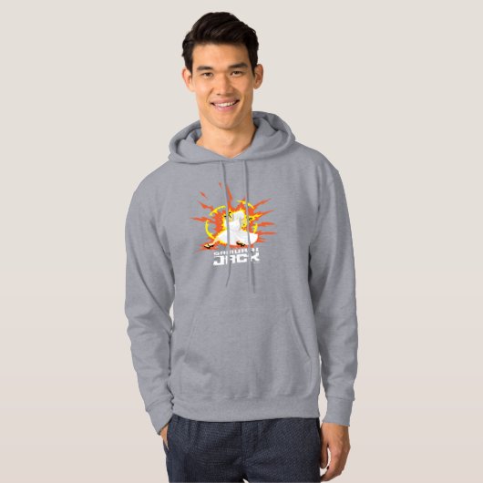 Samurai Jack Energy Graphic Hoodie (Voorkant volledig)