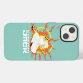 Samurai Jack Energy Graphic iPhone Hoesje (Achterkant horizontaal)