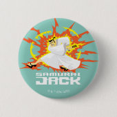 Samurai Jack Energy Graphic Ronde Button 5,7 Cm (Voorkant)