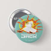 Samurai Jack Energy Graphic Ronde Button 5,7 Cm (Voorkant /achterkant)